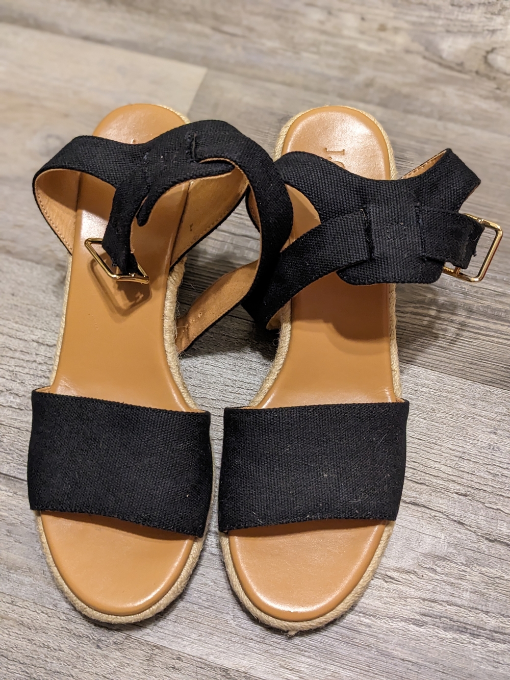 J. Crew Espadrille Wedge Sandals